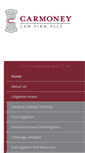 Mobile Screenshot of carmoneylaw.com